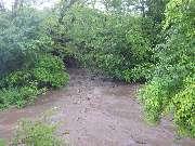Река Бей-Мурза-Чехрак, станица Попутная, 31 мая 2012, розлив реки во время сильных дождей